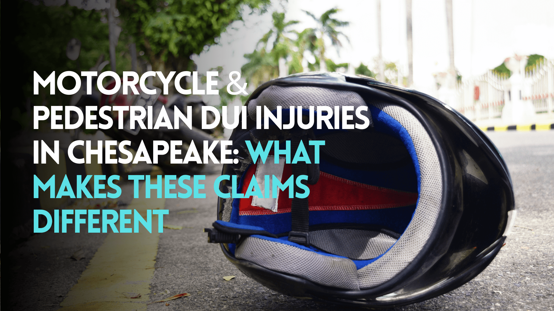 Motorcycle pedestrian dui injuries in Chesapeake